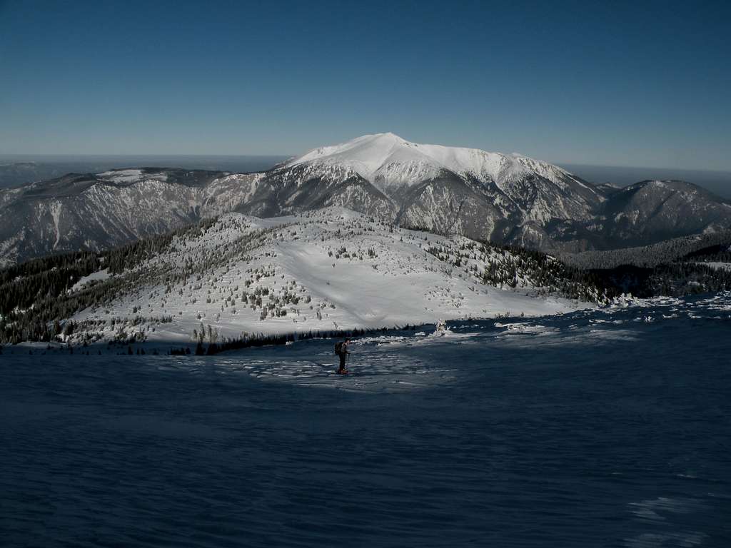 Skitouring on Rax