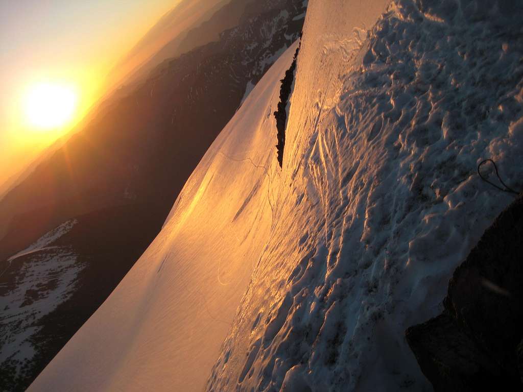 Frying Pan Glacier, Sunrise