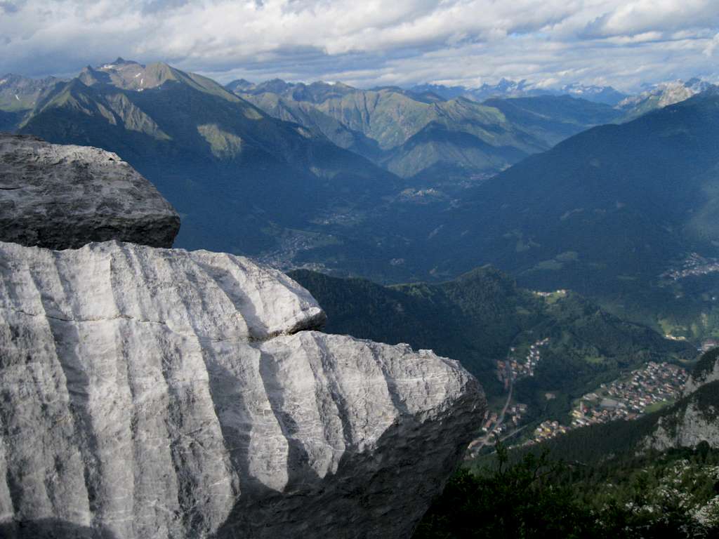 A view of Val di Scalve