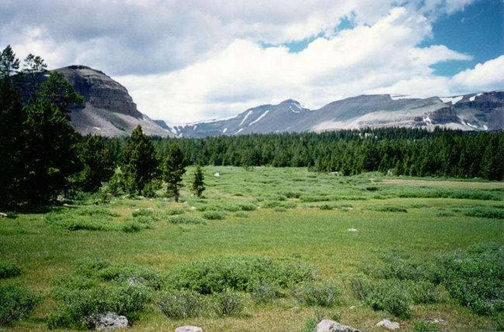 Gilbert Peak (center) as seen...