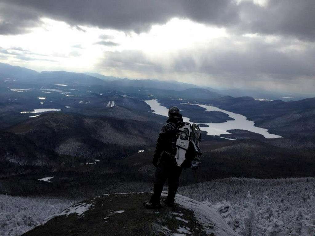 Lake Placid from Whiteface Mtn.