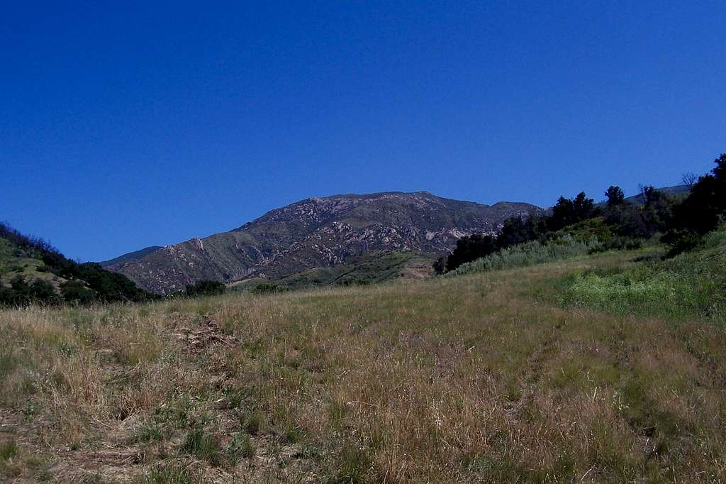 Looking toward Camino Cielo Ridge