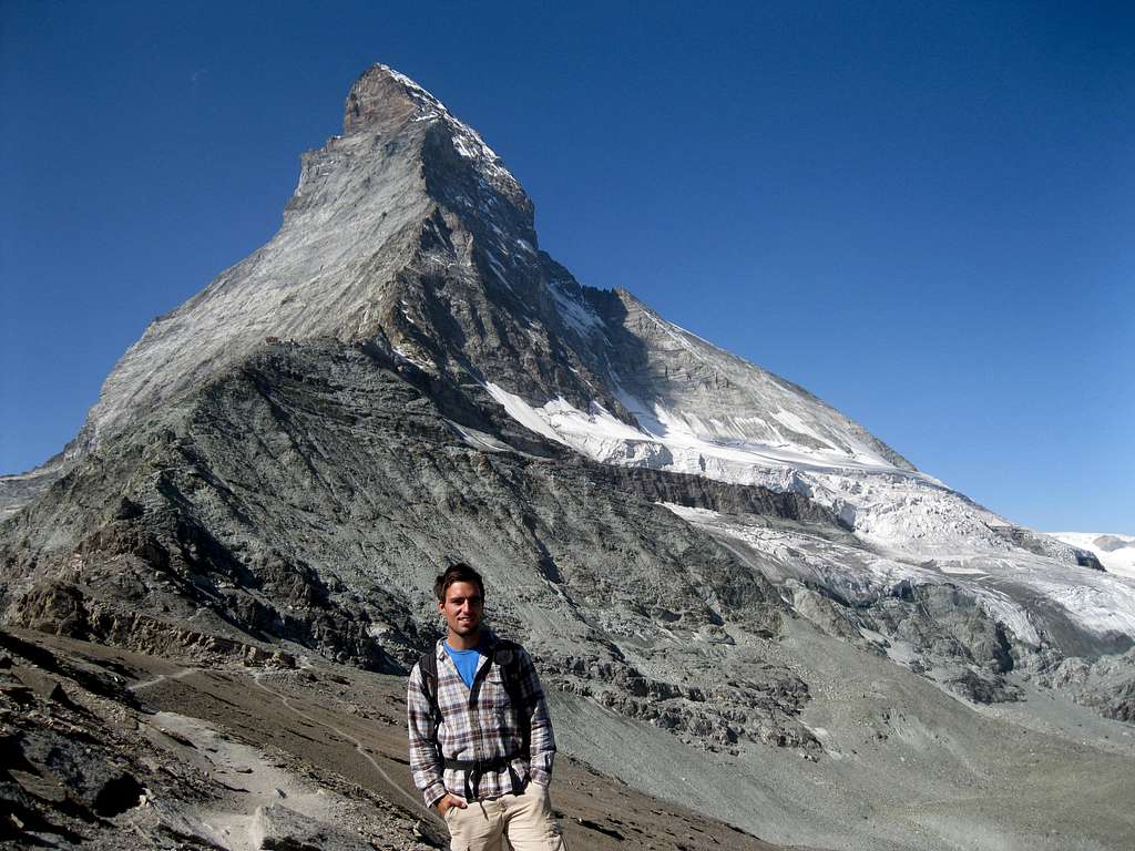 The Matterhorn on a great day in august