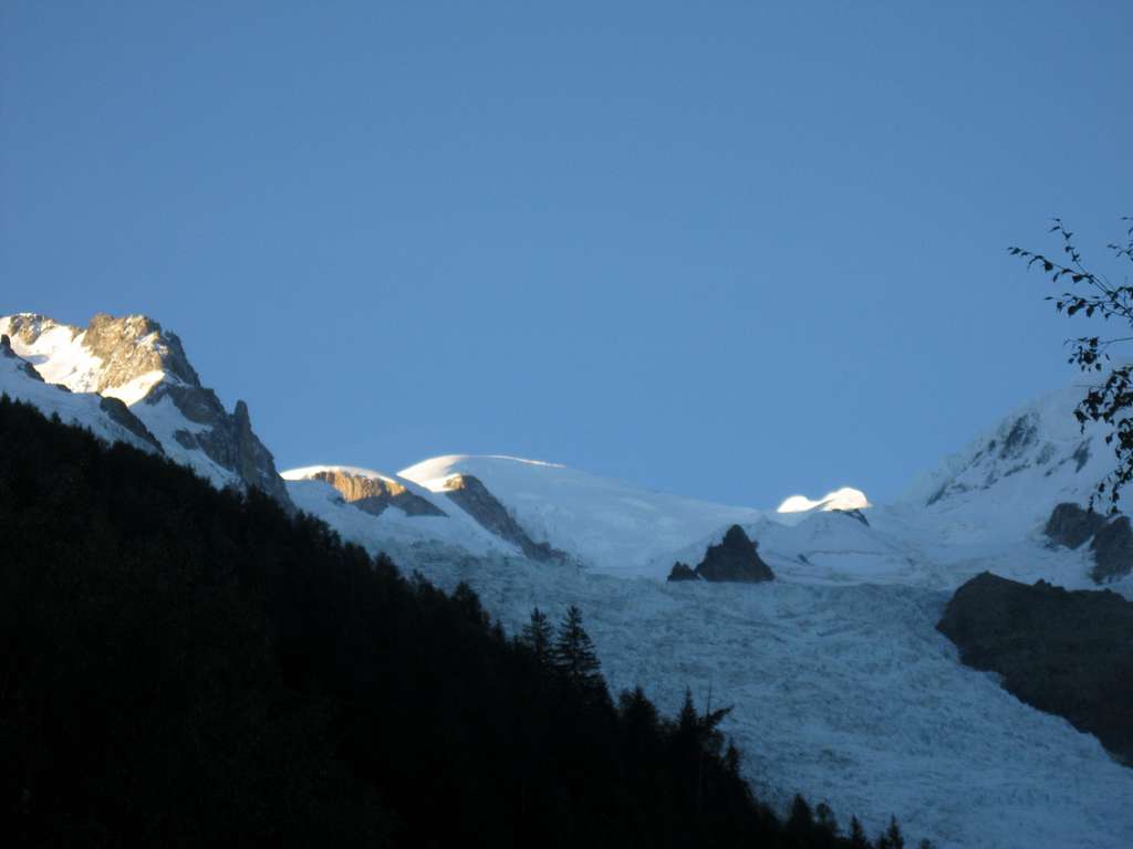Mont Blanc in the morninglight