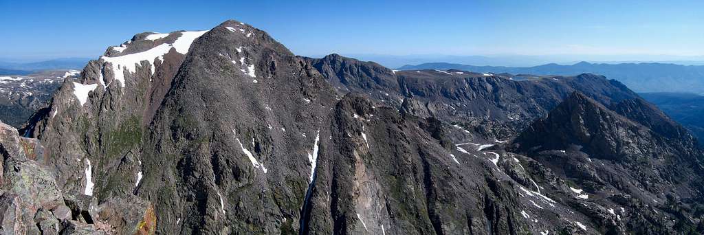 Peak C summit panorama