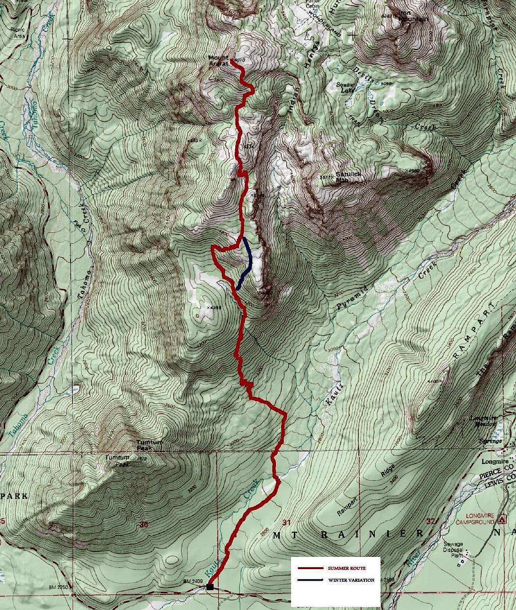 Map of the Route