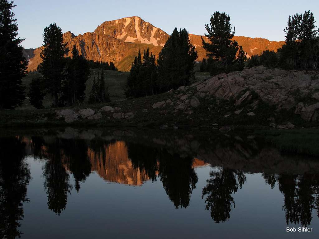 Echo Peak at Dawn