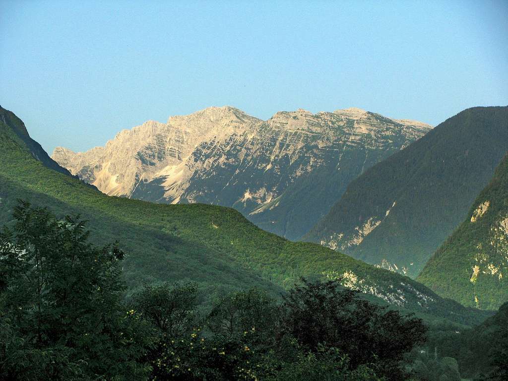 Part of Kanjavec from Bovec