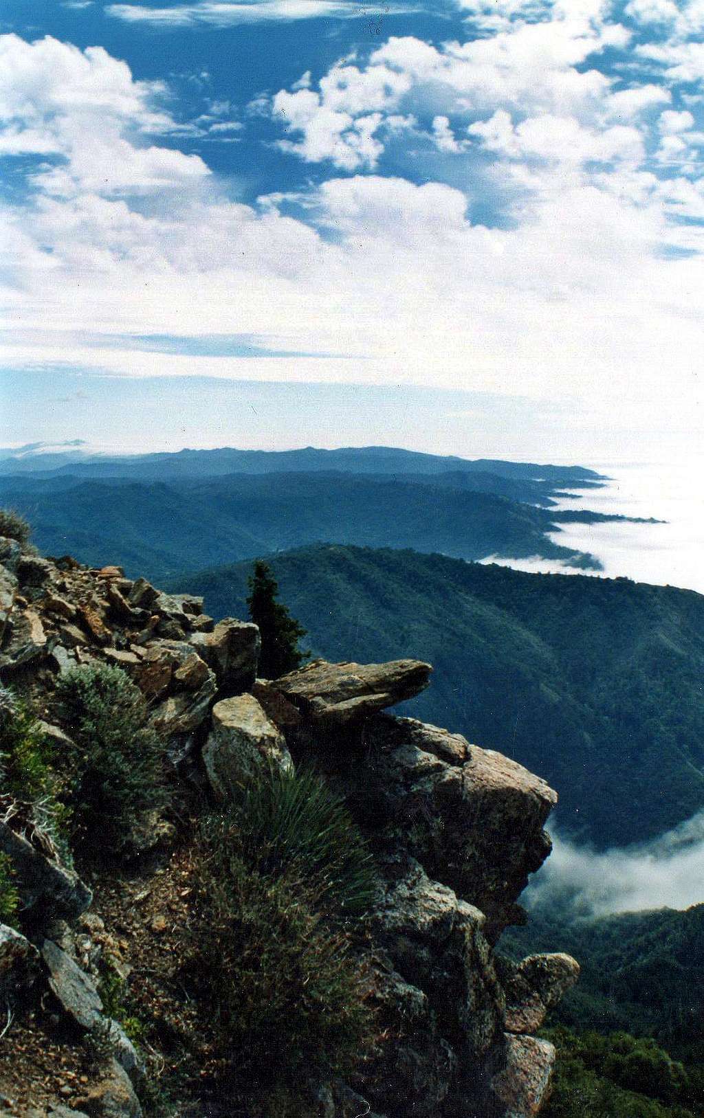Pacific Coast from Cone Peak