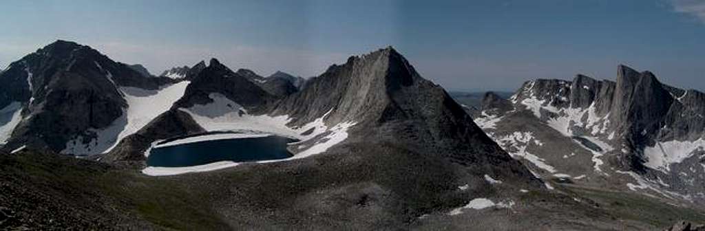 Mount Lander (left), Nylon...