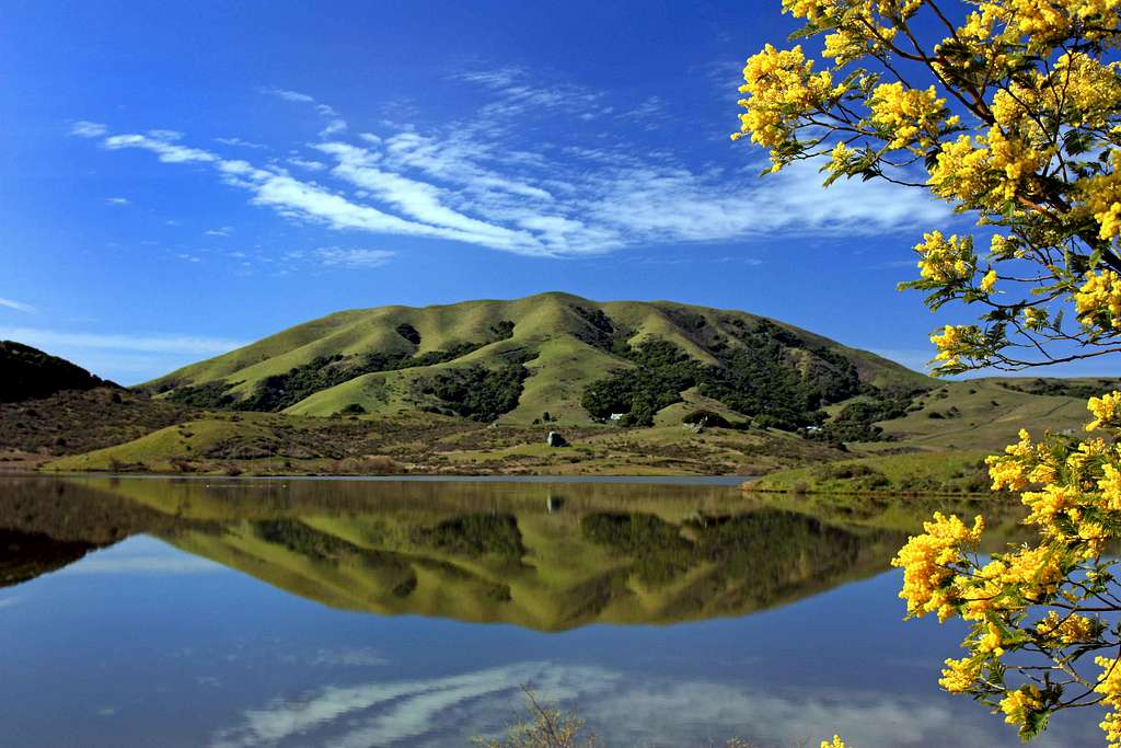 Black Mountain from Nicasio Reservoir