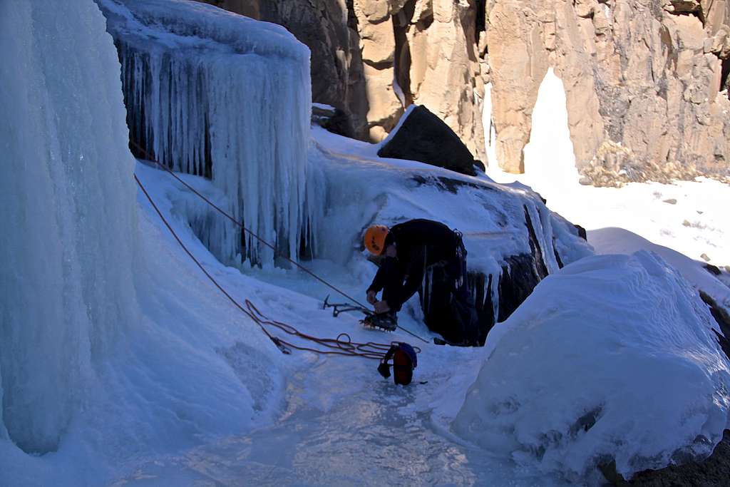 Base of the icefall