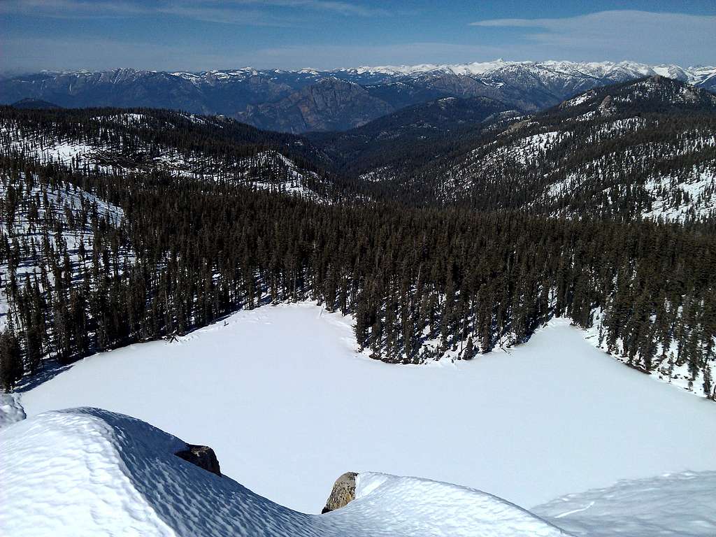 Jennie Lake in Winter