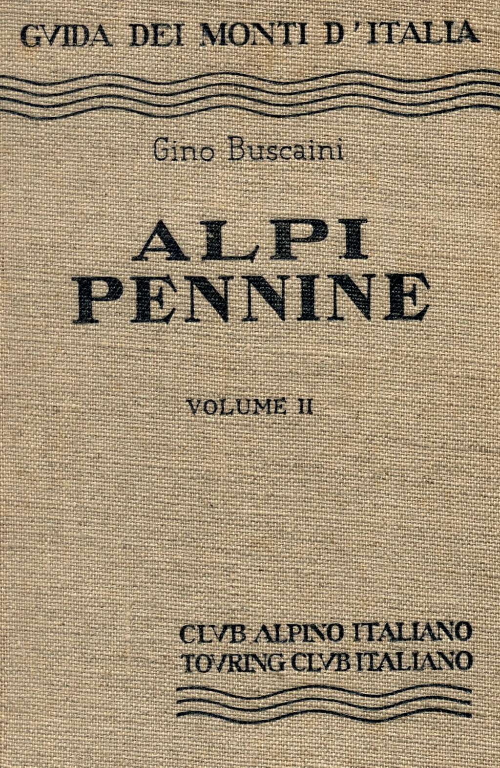 Alpi Pennine guidebook