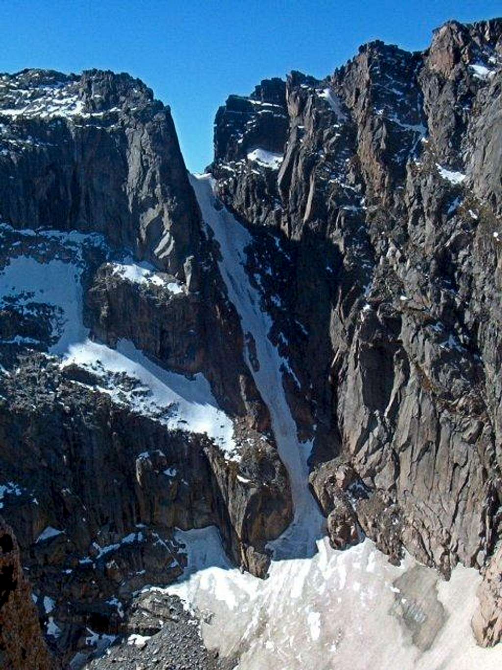 The McHenrys Notch Couloir