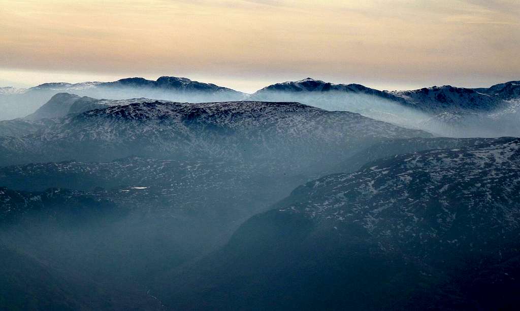 Crinkle Crags and Bowfell