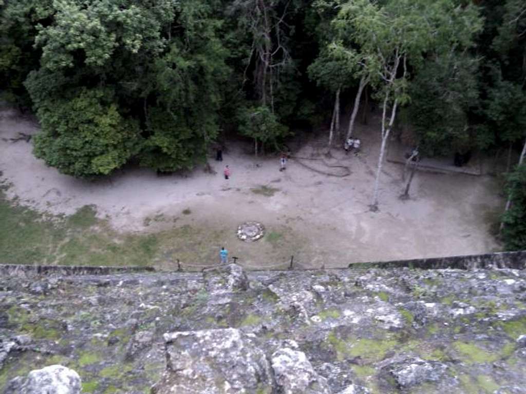 Tikal Guatemala, Temple V observation platform