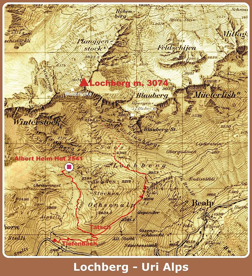 Lochberg map