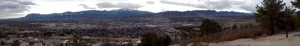 Western Panorama from Austin Bluffs