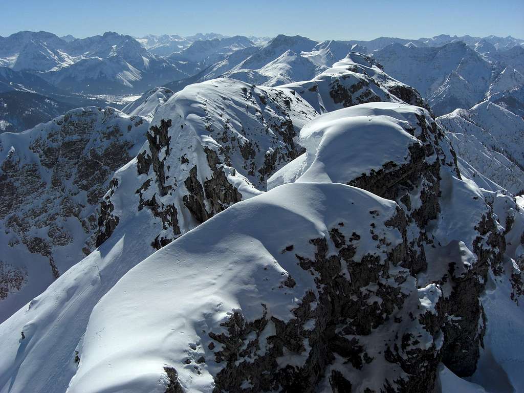 Kreuzspitze Ski Route