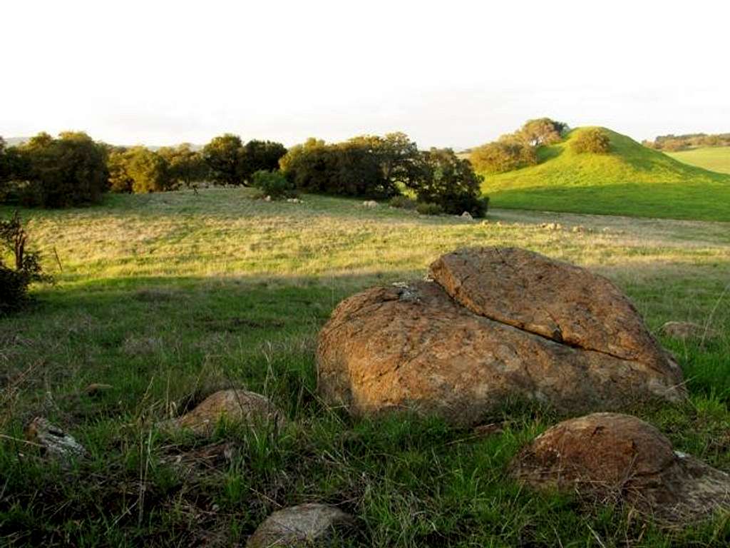 Rock and meadows