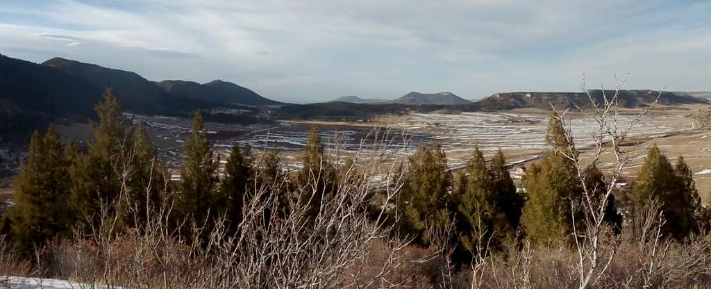 View North from Ben Lomand Mountain