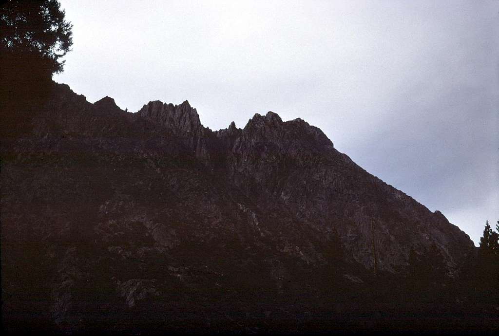 Great Cliffs From Cartridge Creek