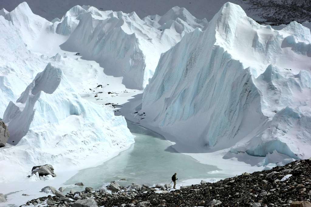 Khumbu Glacier Ice