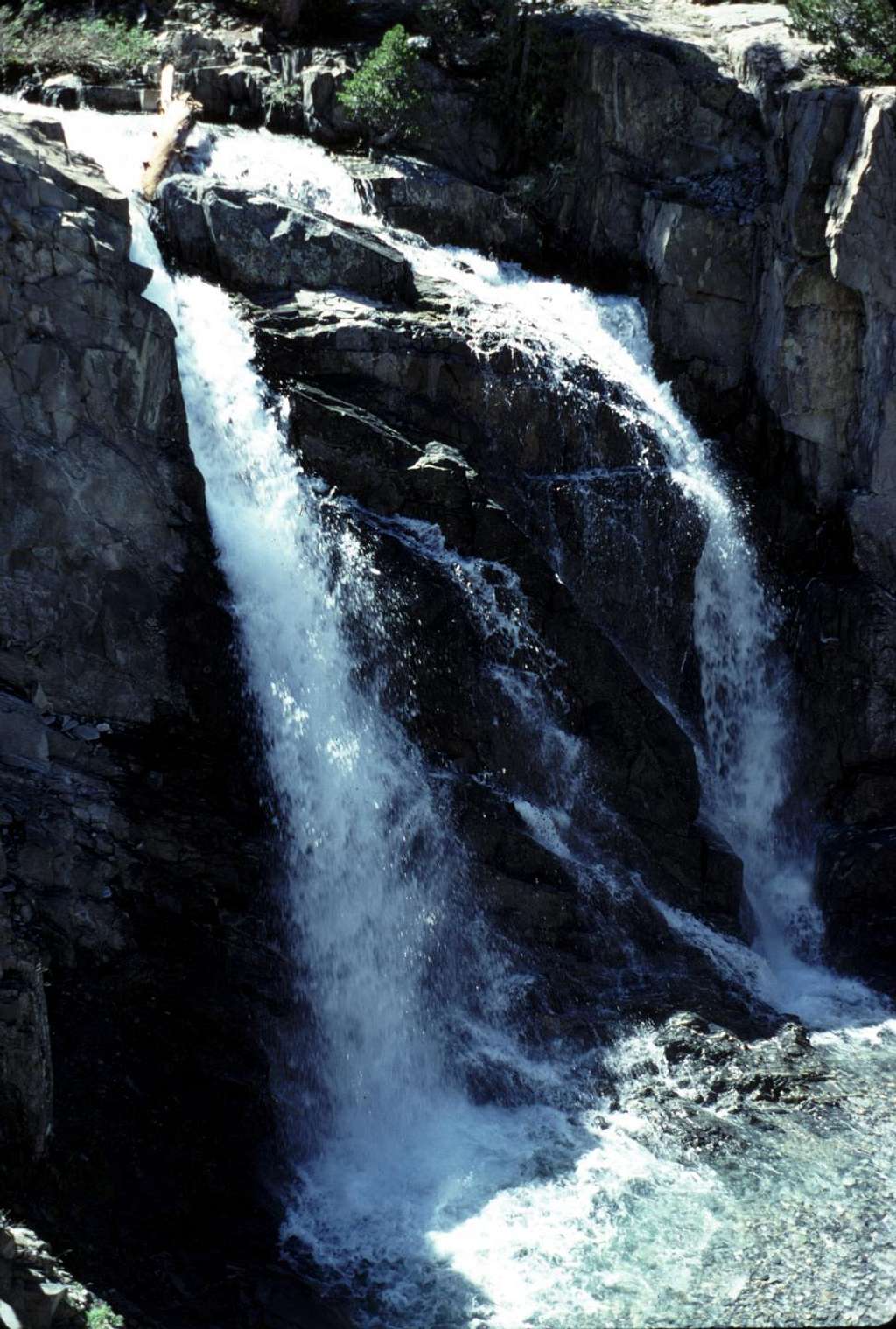 San Joaquin River Waterfall