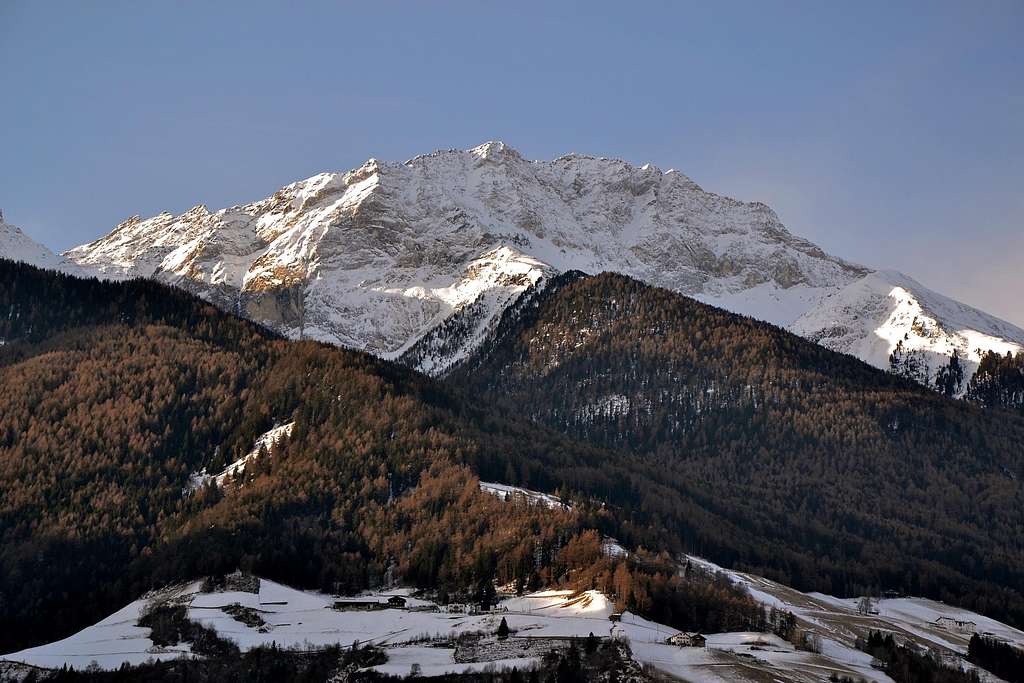 The Orgelspitze from the north east