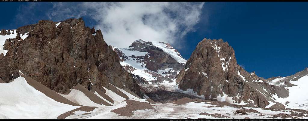 Aconcagua from Glacier del Este