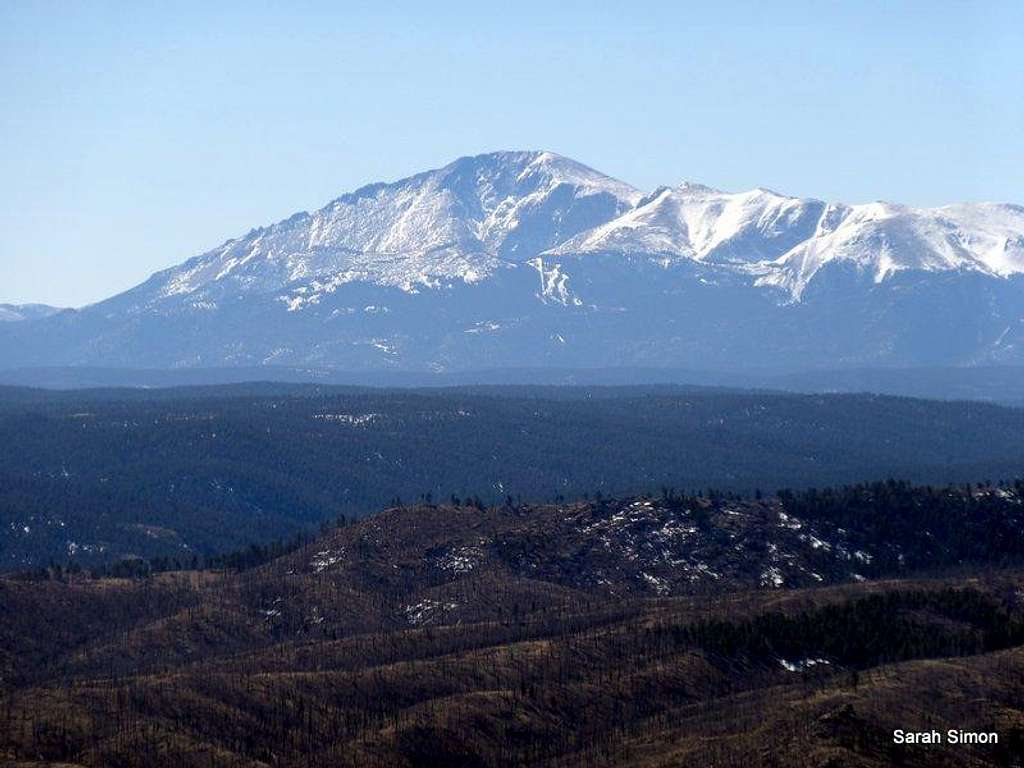 Pikes Peak from Sheep Nose