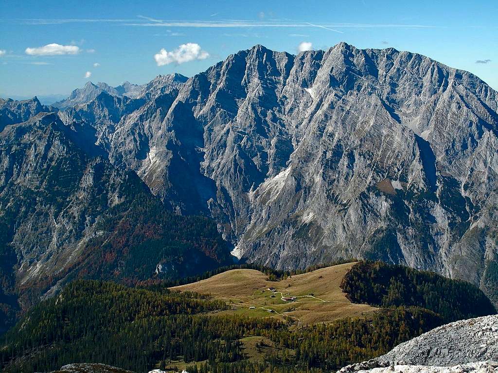 Watzmann and Gotzenalm pasture