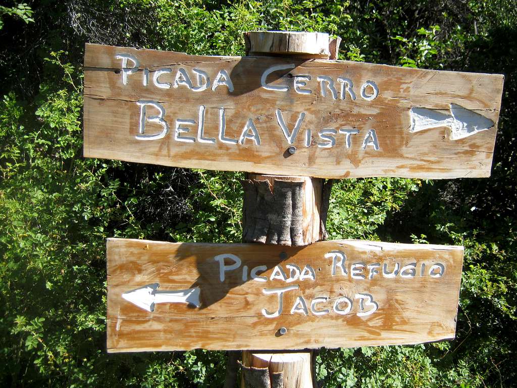 Cerro Bella Vista Turnoff