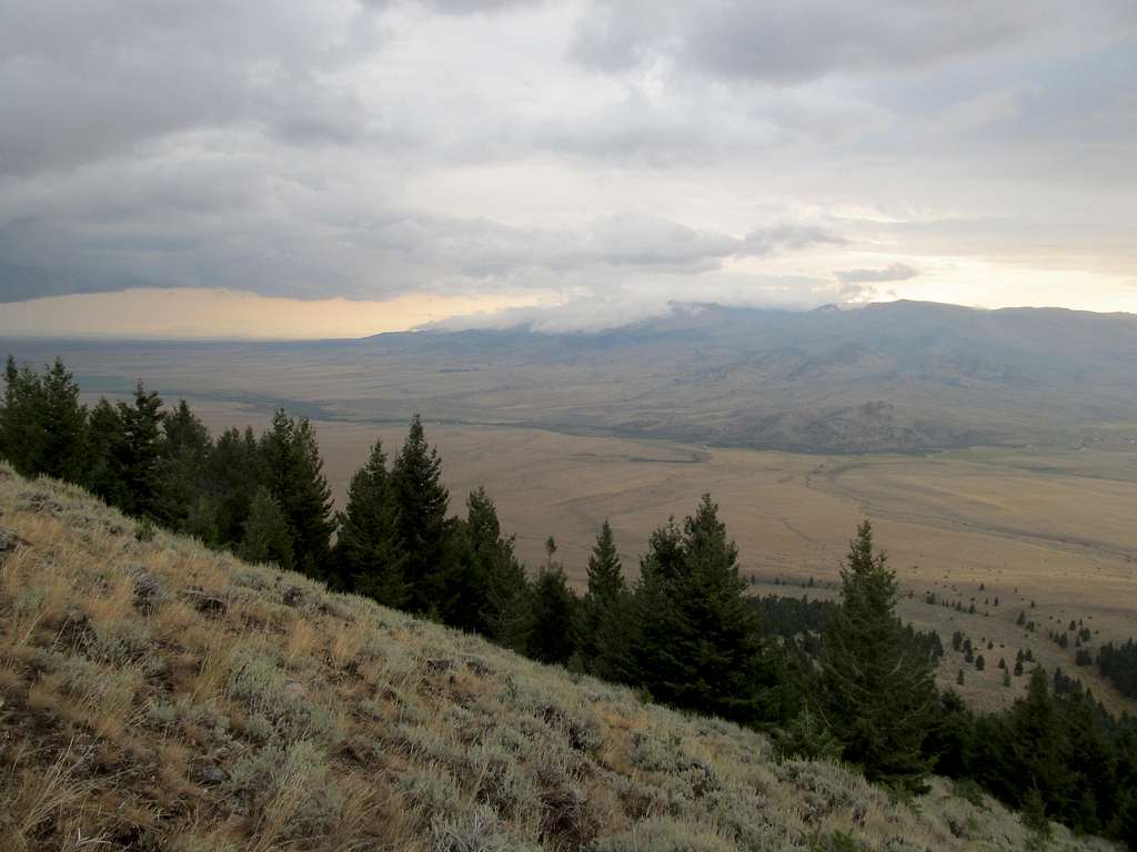 across the valley to the Rubies, MT