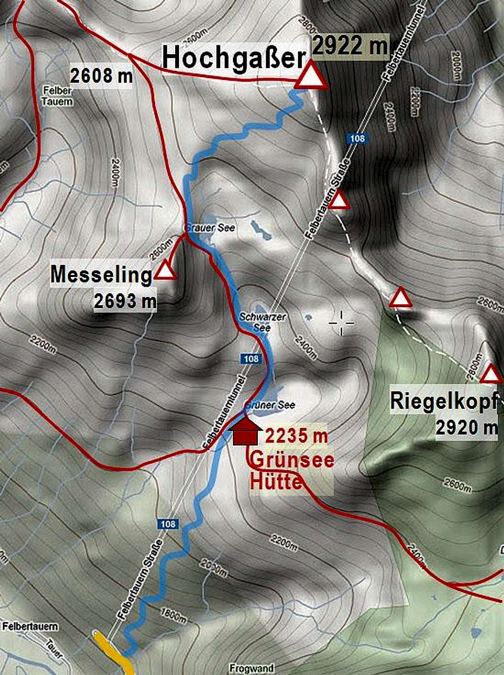 Hochgasser map