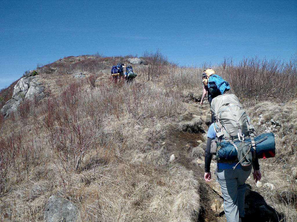 Trail to summit