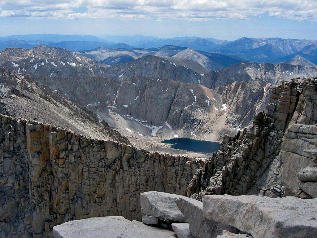 View from Mt. Whitney Summit