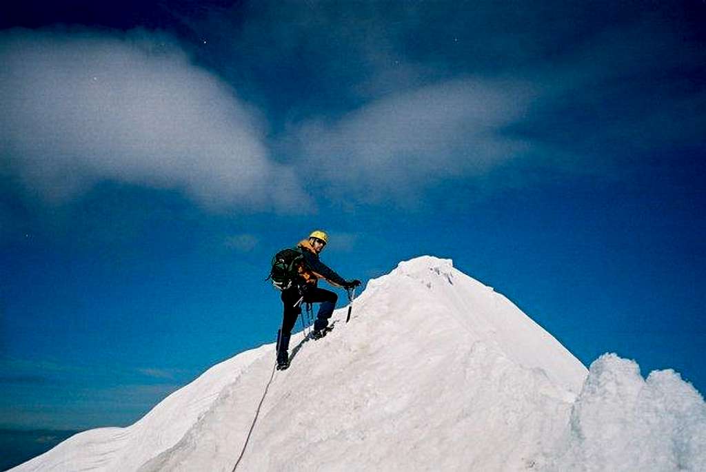 Moench Summit Ridge