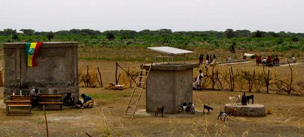 Solar Powered - Camel Watering Centre