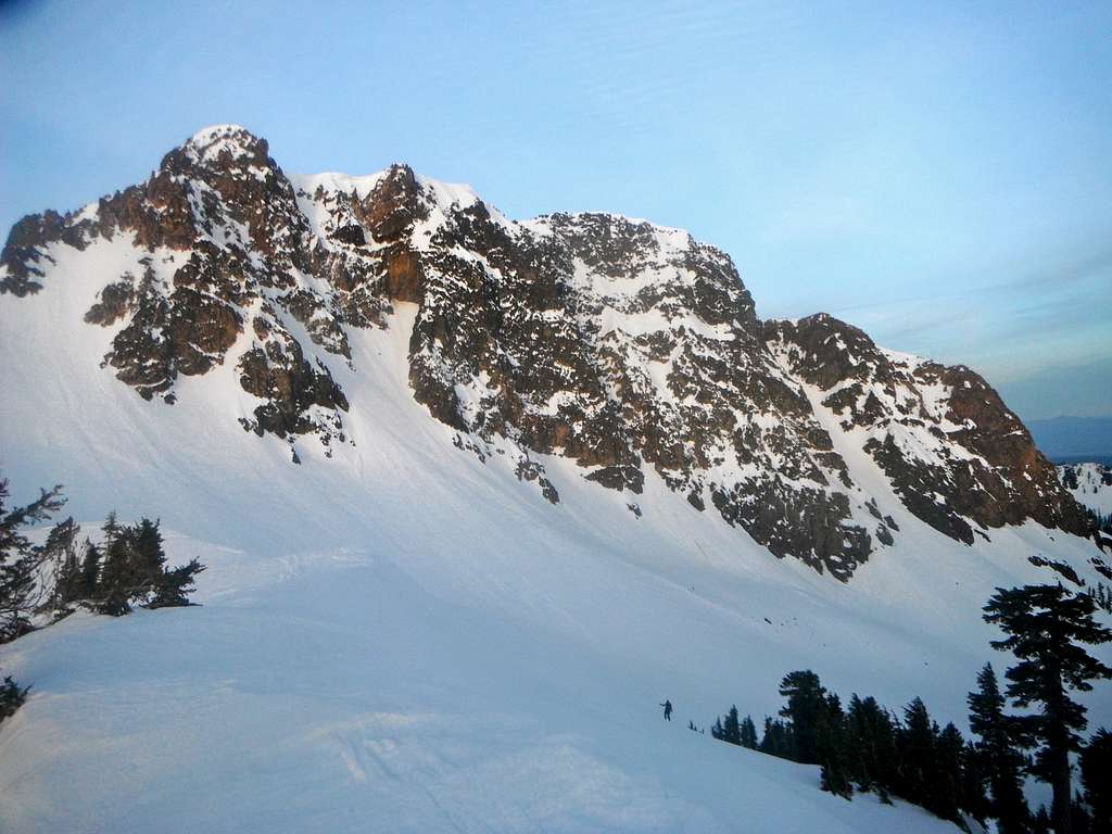 The North Face of Brokeoff Mountain and the Neutrino Couloir