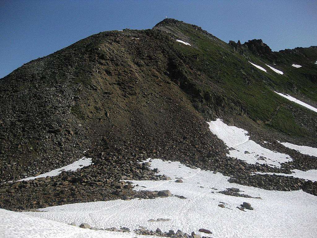 Karleskopf (2902m) from Braunschweiger Hütte (2759m)