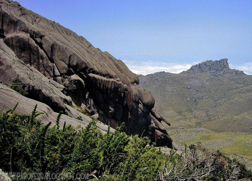 Slopes of Agulhas Negras Peak...