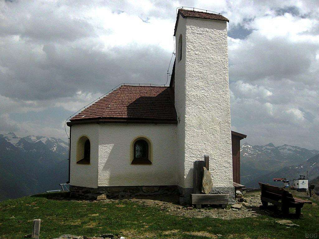 Chapel at the base of the Rotkogel east ridge