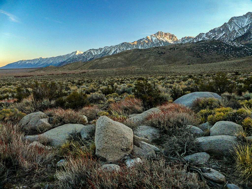 Owens Valley south at Last Light