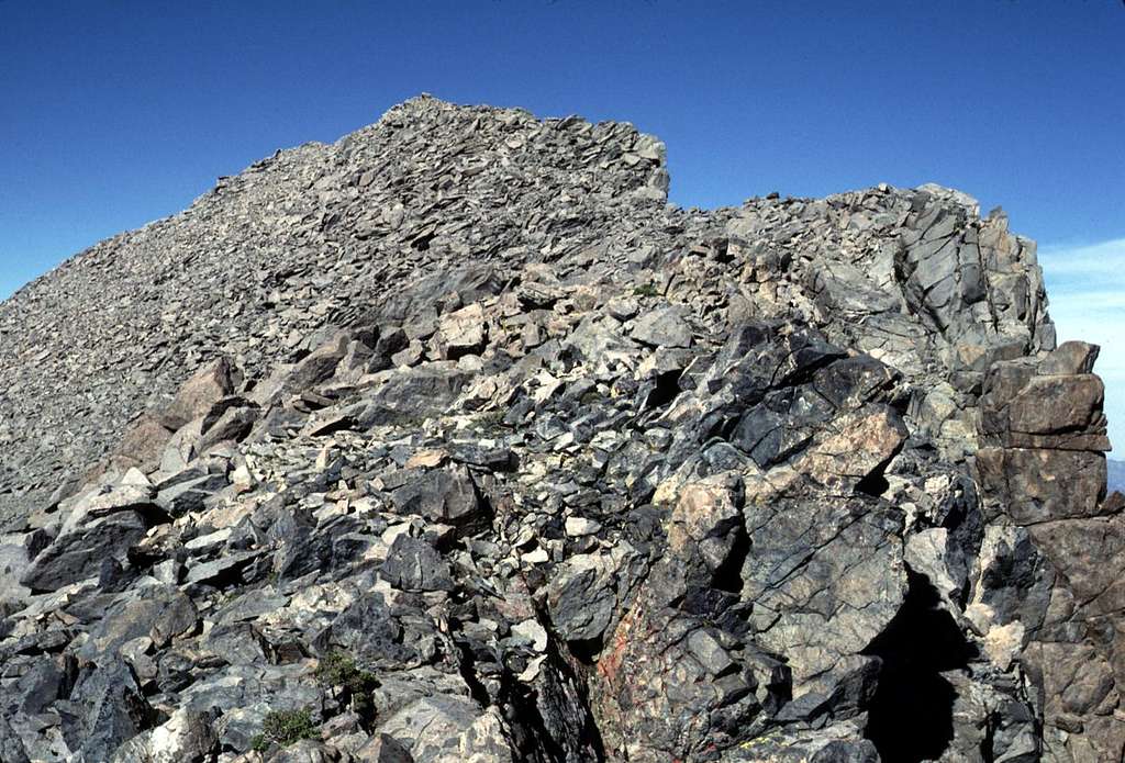 Summit Ridge of Kearsarge Peak