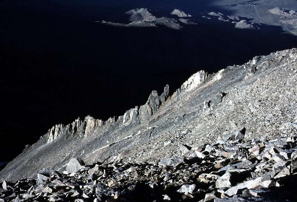 Northwest Slope of Kearsarge Peak