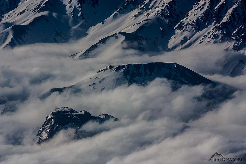 Alborz in clouds