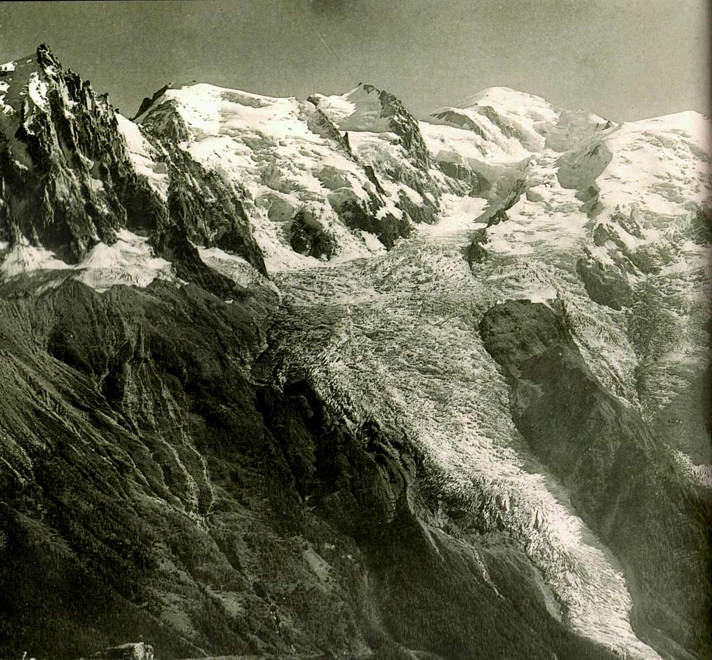 Mont Blanc from Planpraz