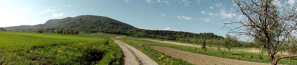 Mount Cergowa - Our hike – May 8, 2013